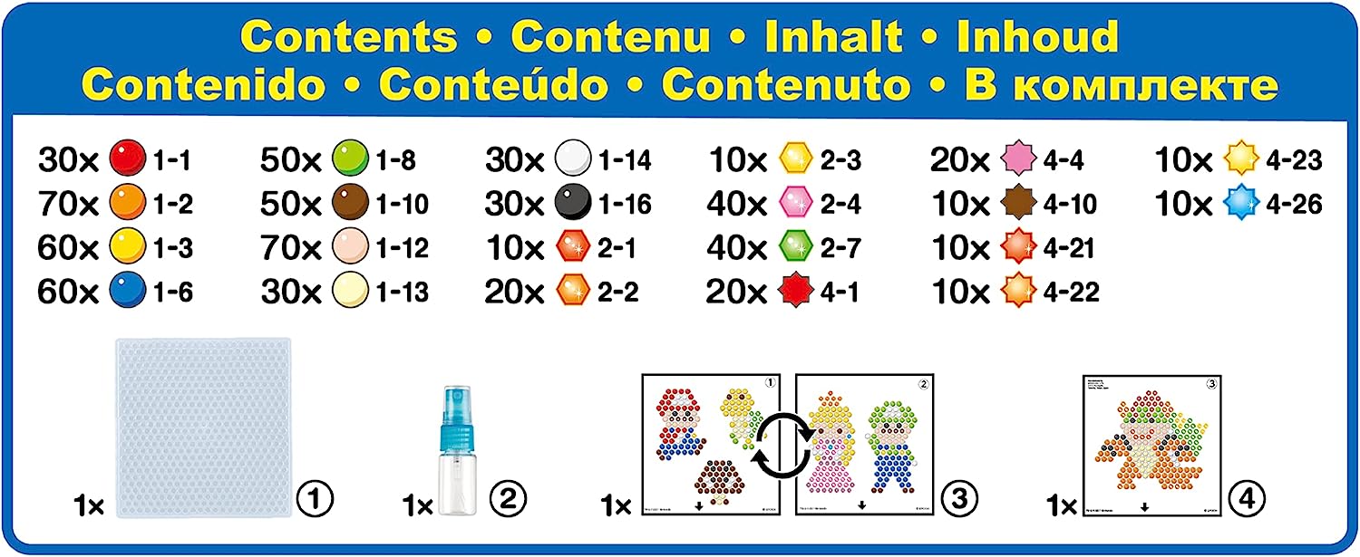 Aquabeads Super Mario Set de personajes