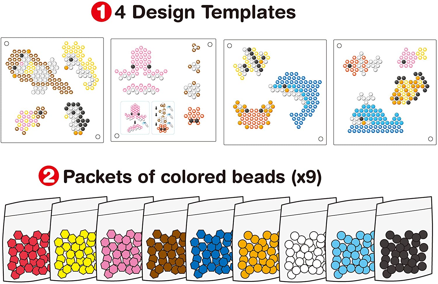 Aquabeads Set Animales del Mundo Marino