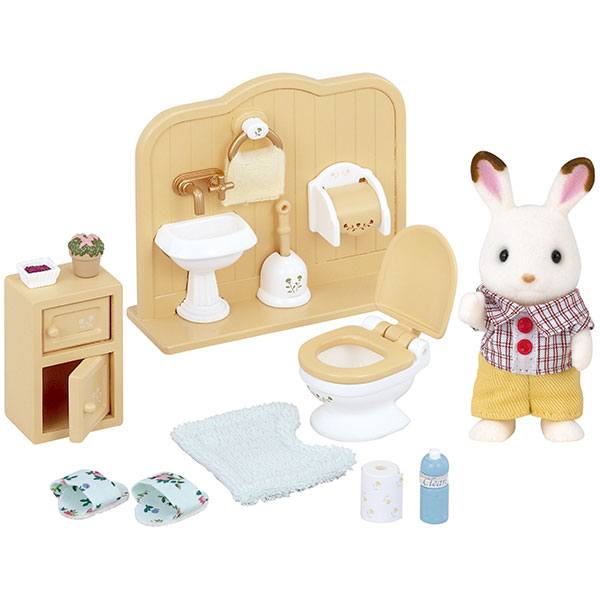 SF Set de Baño Coco Conejo Chocolate