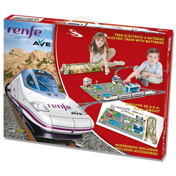 RENFE AVE con Maqueta Ciudad y Túnel de Montaña