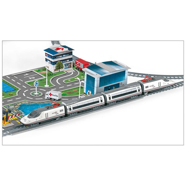 RENFE AVE con Maqueta Ciudad y Túnel de Montaña