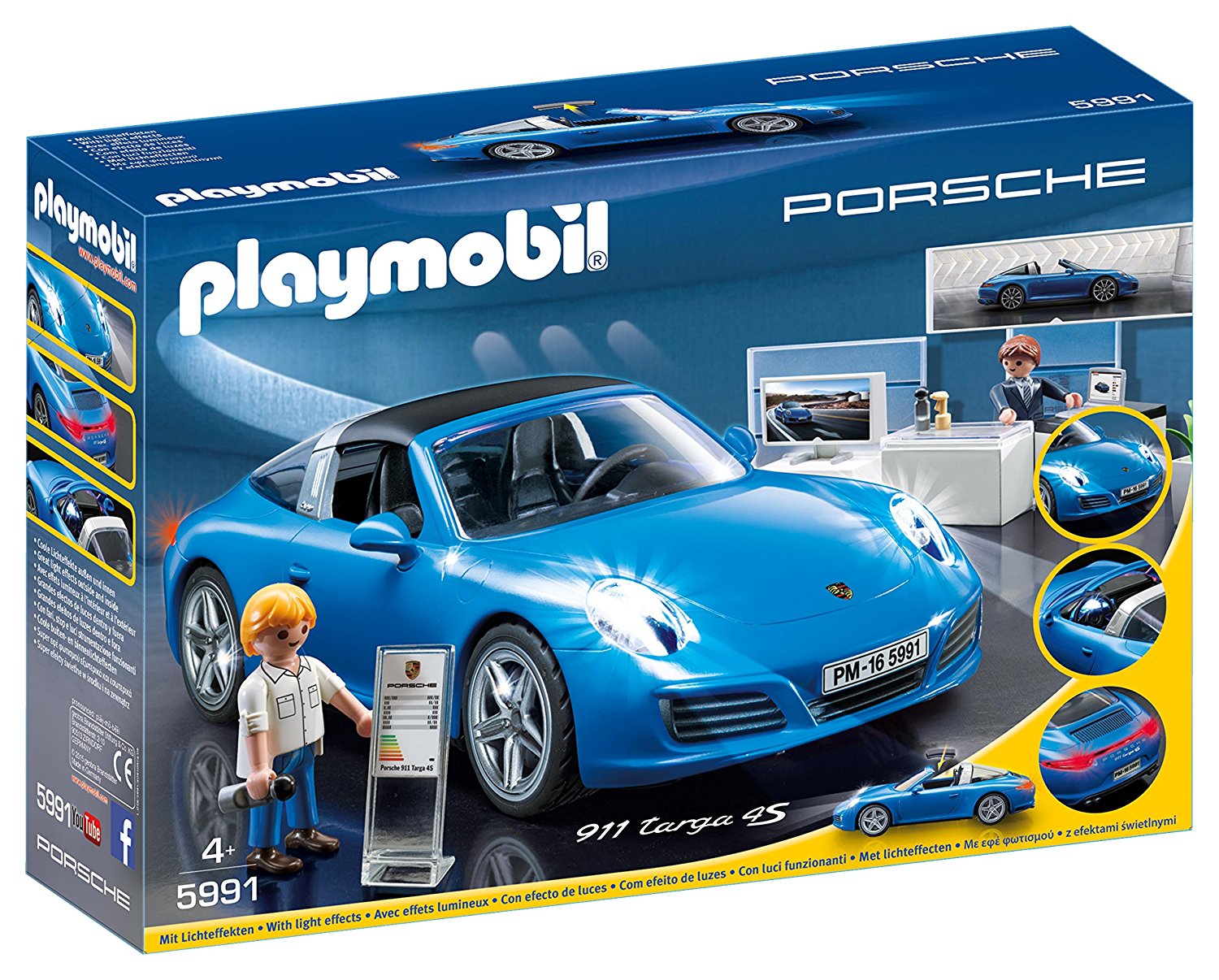 Porsche 911 Targa 4S [30005991] - 39,99€ : Joguines Llorens - des