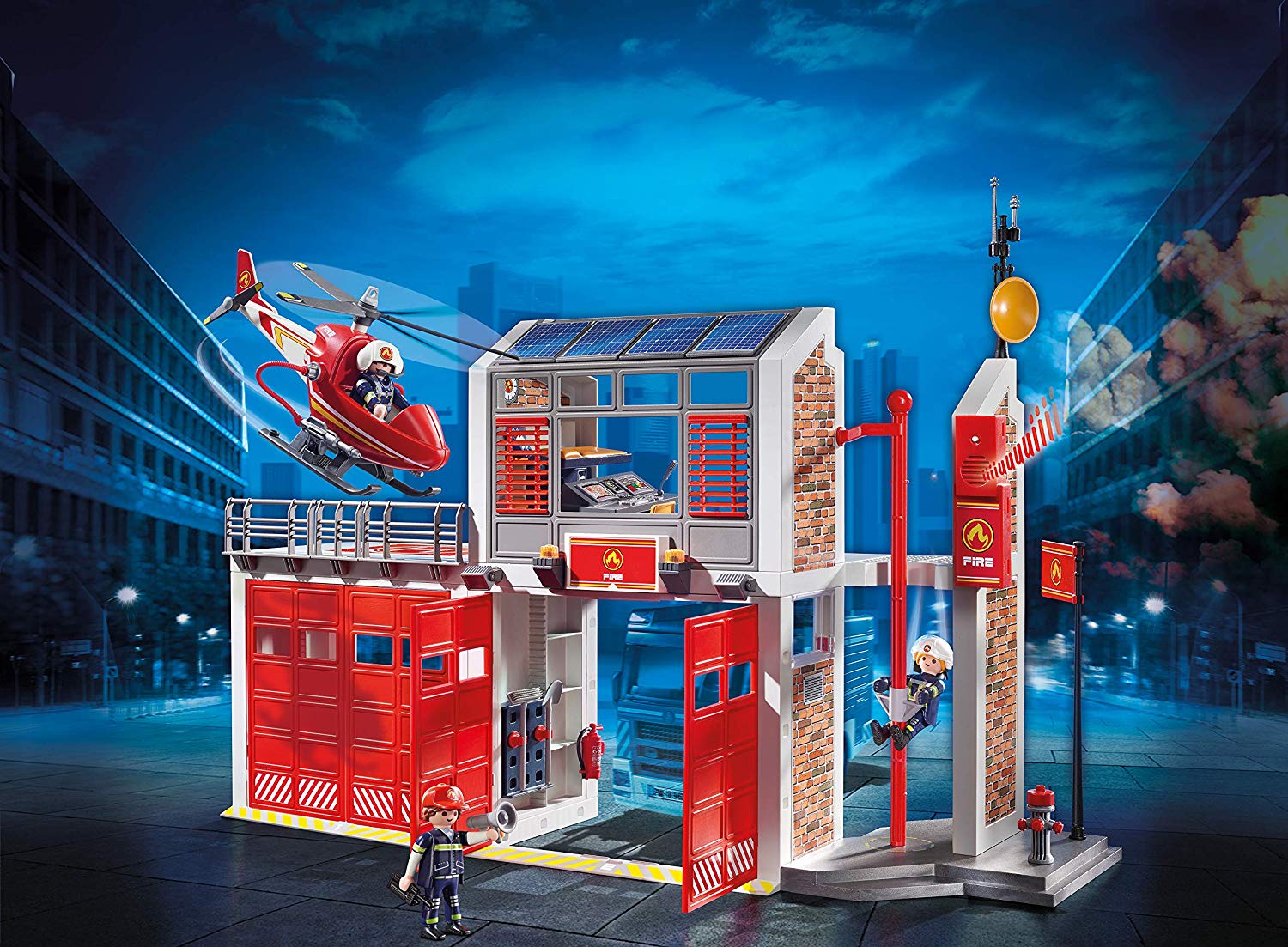 Parque bomberos sales playmobil