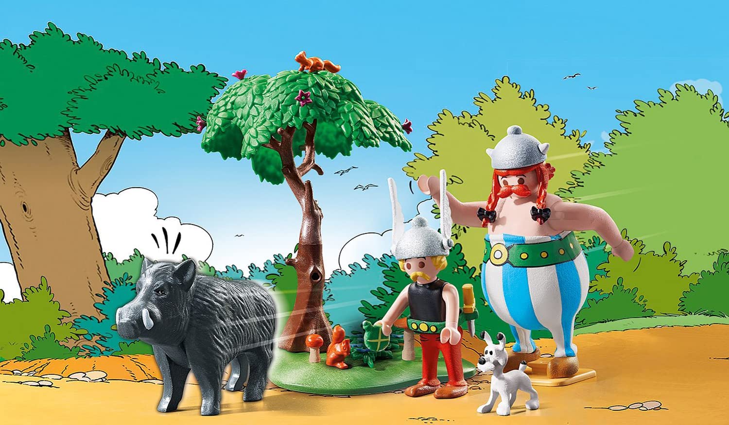 Astérix: La caza del jabalí