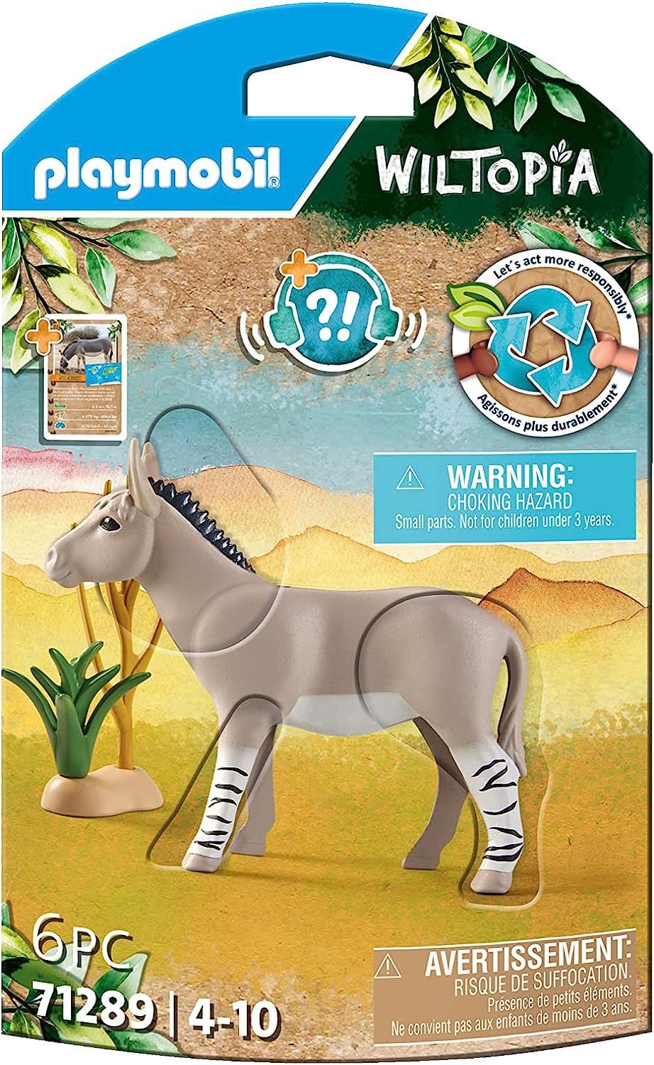 Wiltopia - Burro Africano