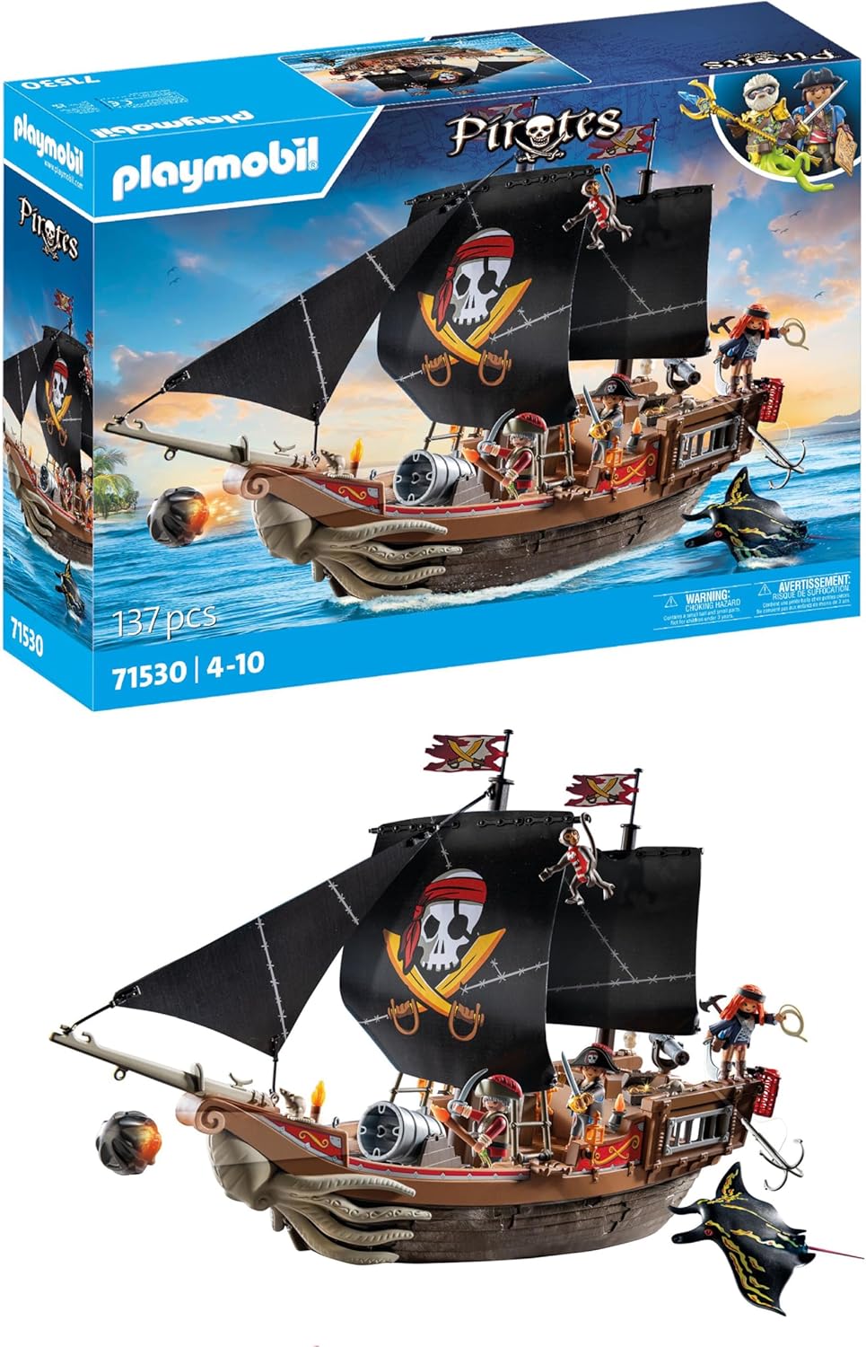Gran barco pirata