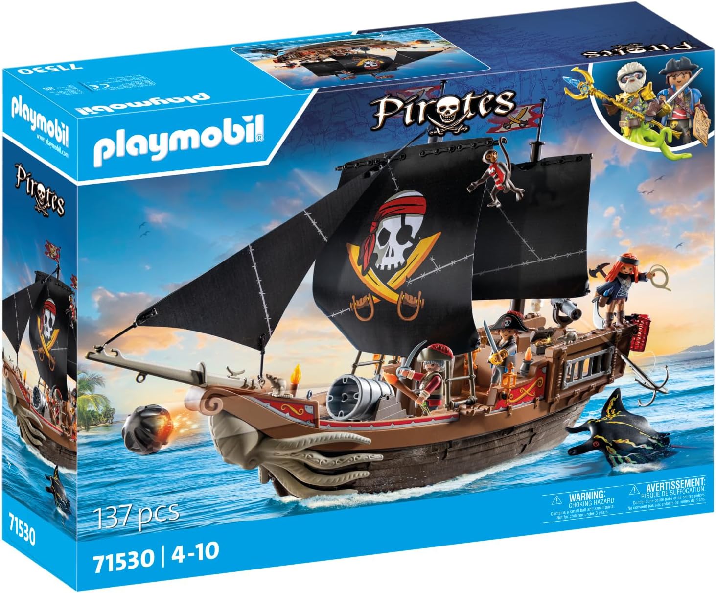 Gran barco pirata