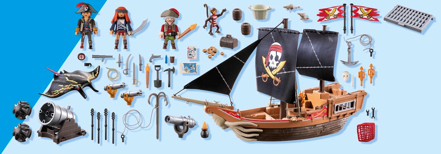 Gran barco pirata