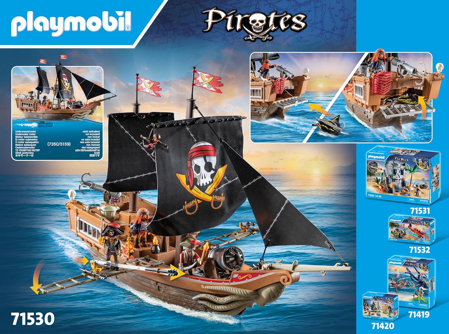 Gran barco pirata