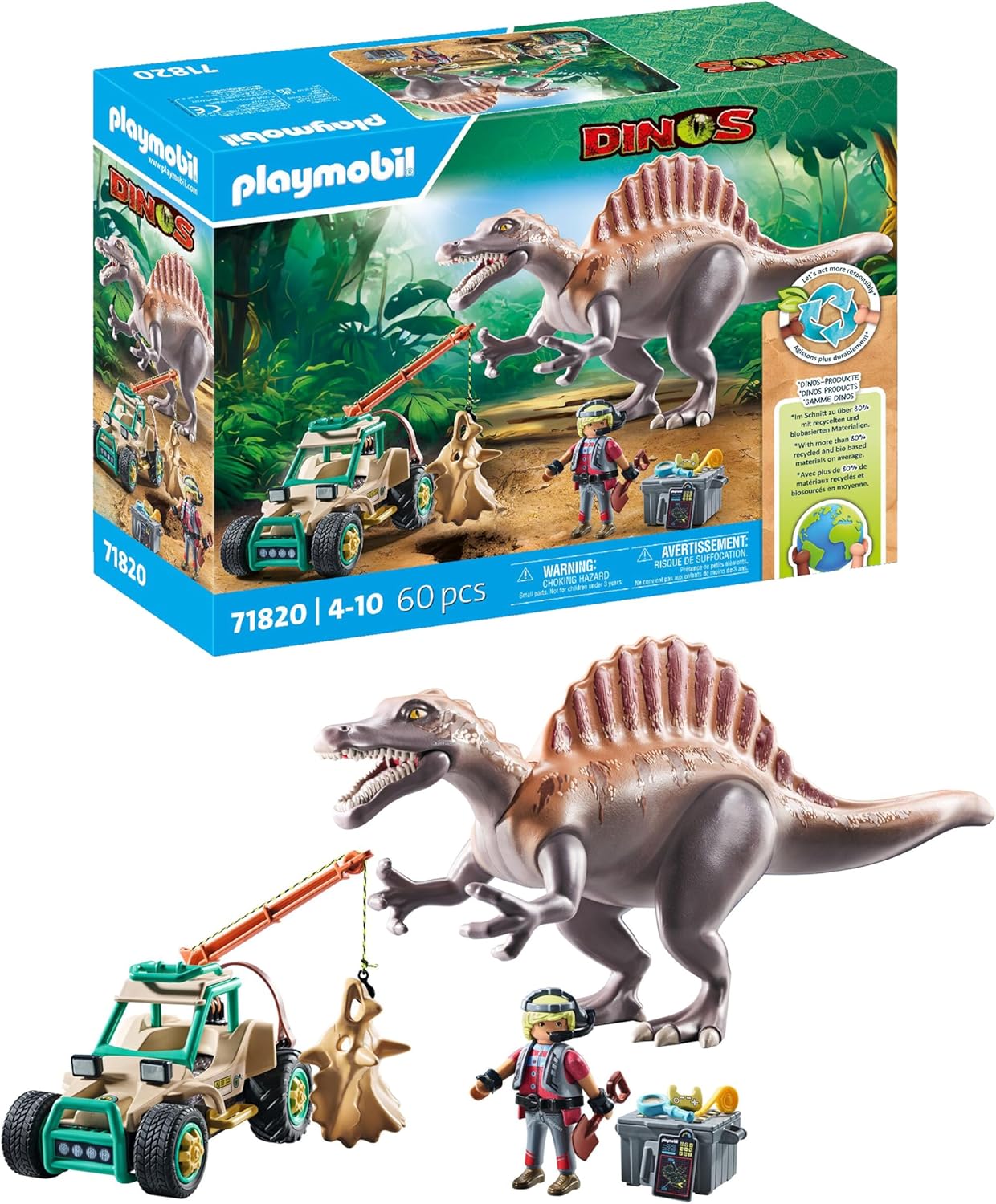 Ataque del spinosaurio
