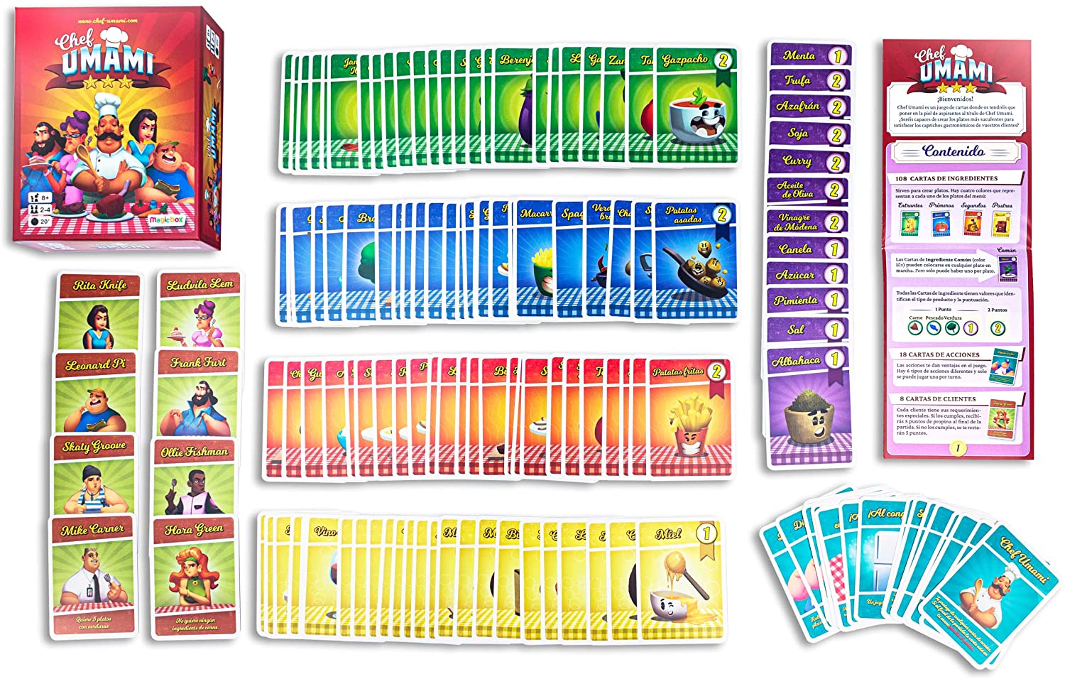 CHEF UMAMI - Juego Cartas