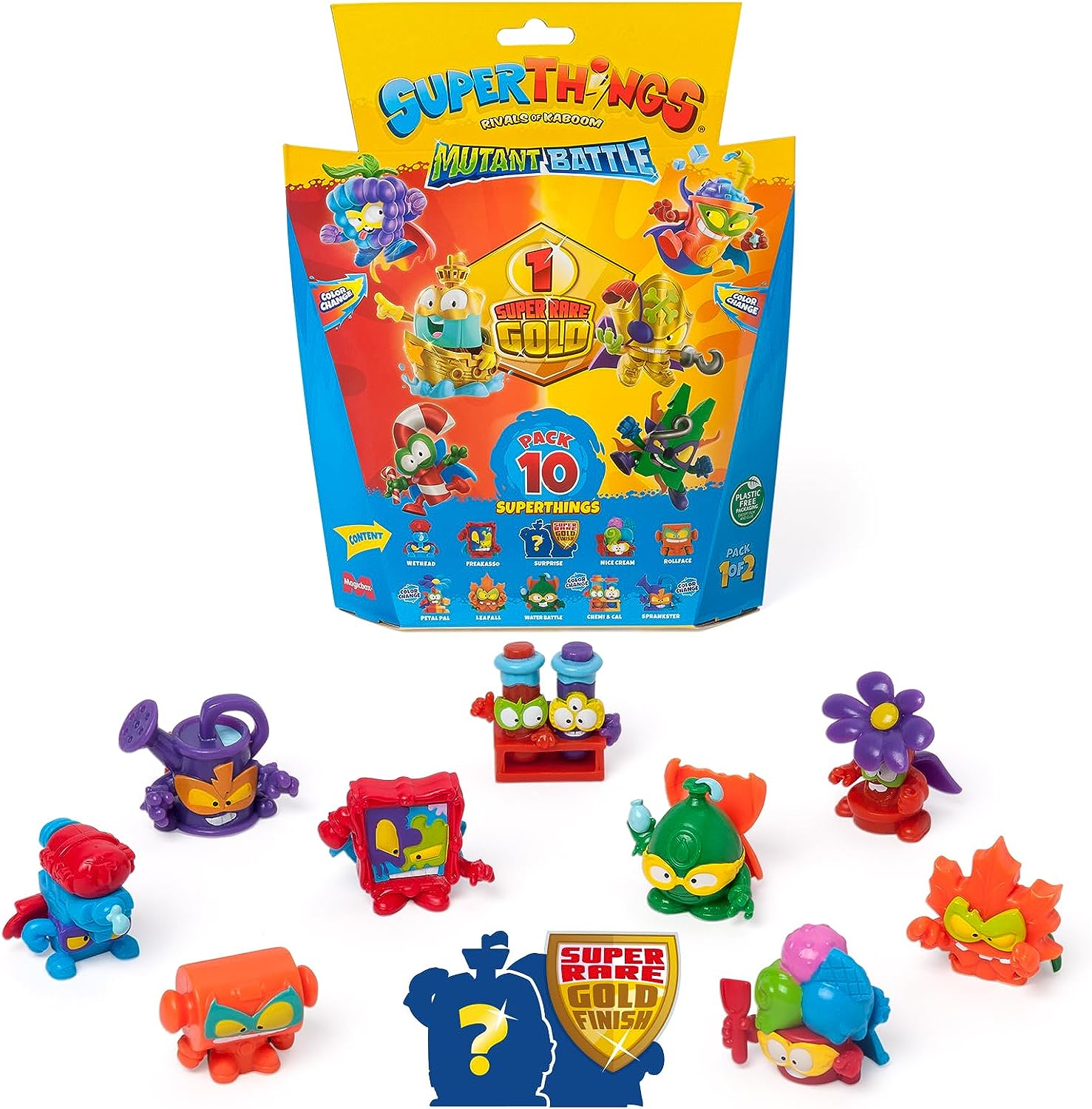 Superthings Mutant Battle 10 Figuras