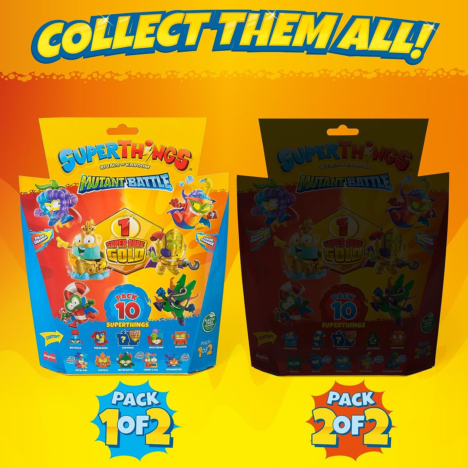 Superthings Mutant Battle 10 Figuras
