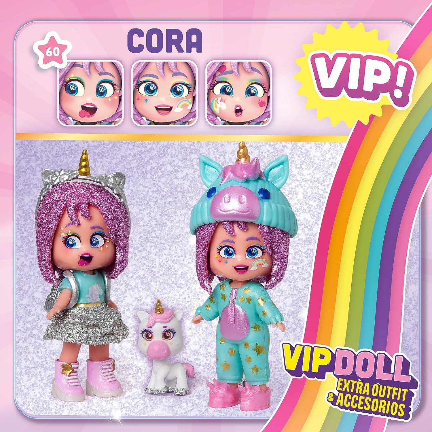 KookyLoos Glitter Glam Surprise Doll