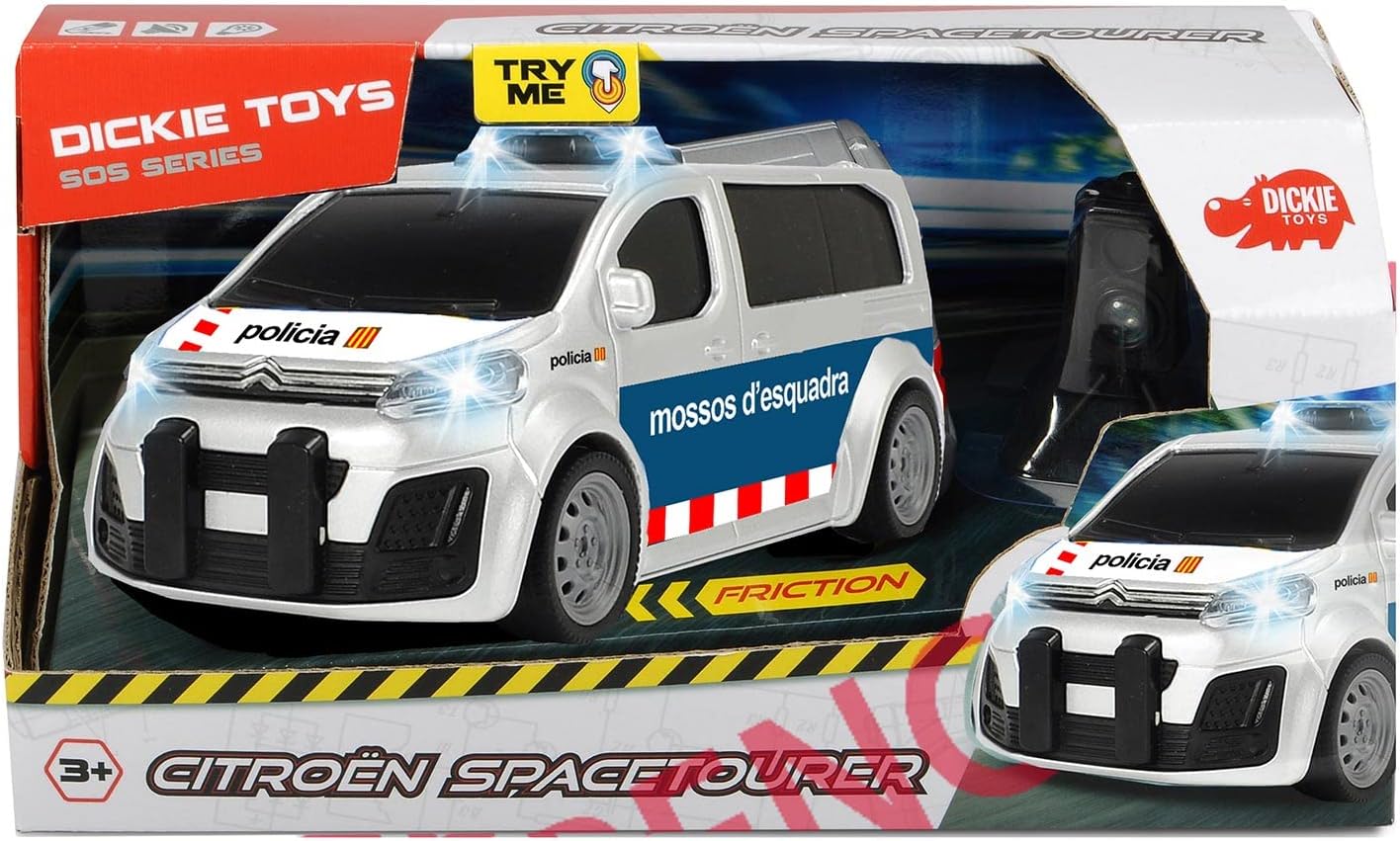 Furgoneta con Radar 1:16 Mossos d'Esquadra