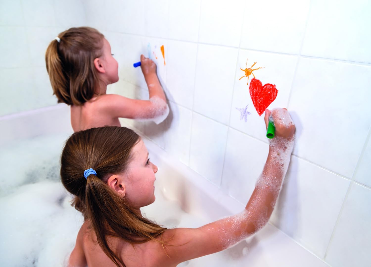 Colorear en el baño