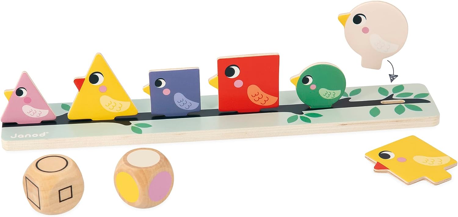 Clasificación de formas, tamaños y colores