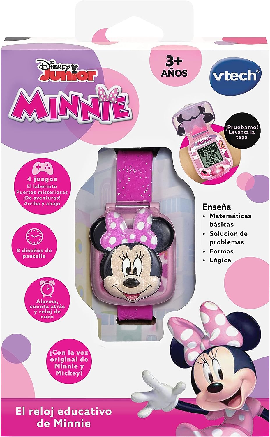 El reloj educativo de Minnie