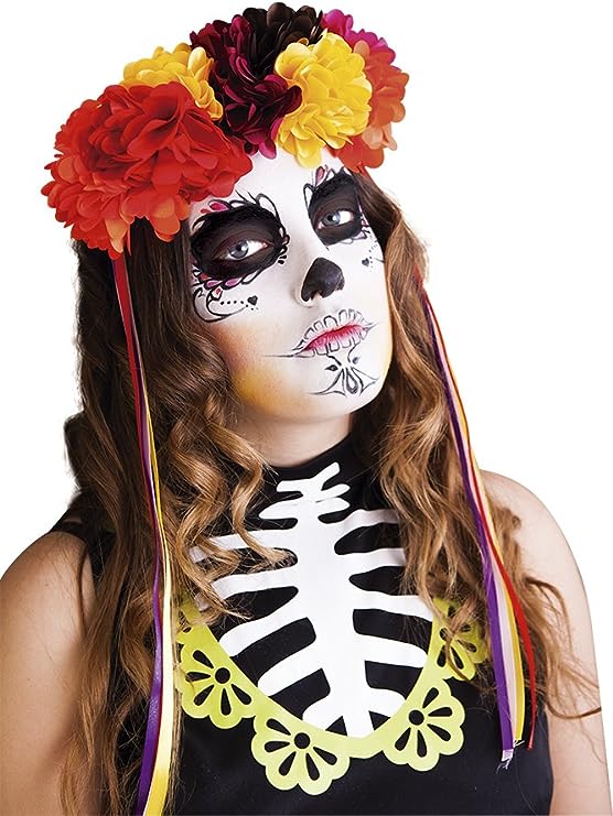 Diadema de lujo Katrina rosas de colores