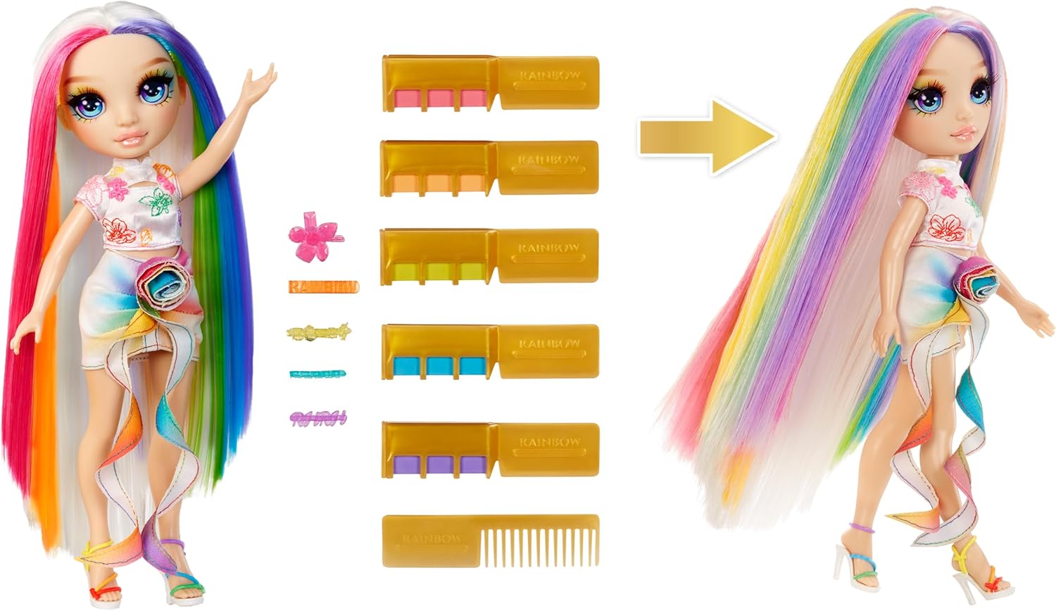 Rainbow High Hair Chalk & Style with Amaya