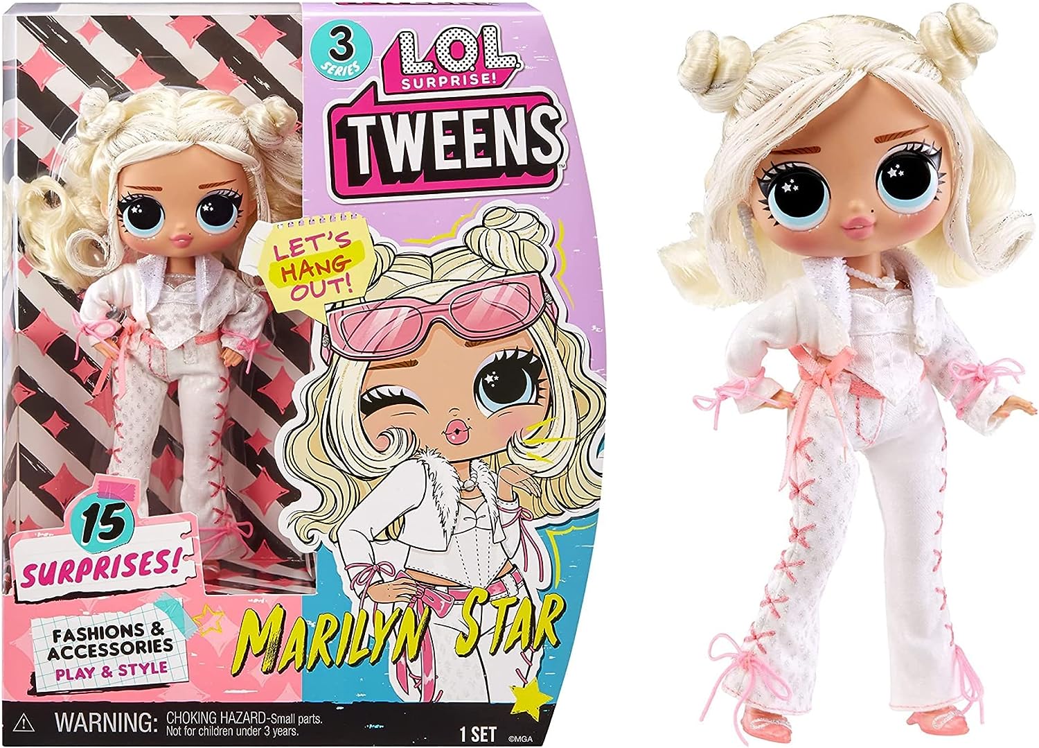 L.O.L. Surprise! Tweens Serie 2 Muñeca de Moda Gracie Skates