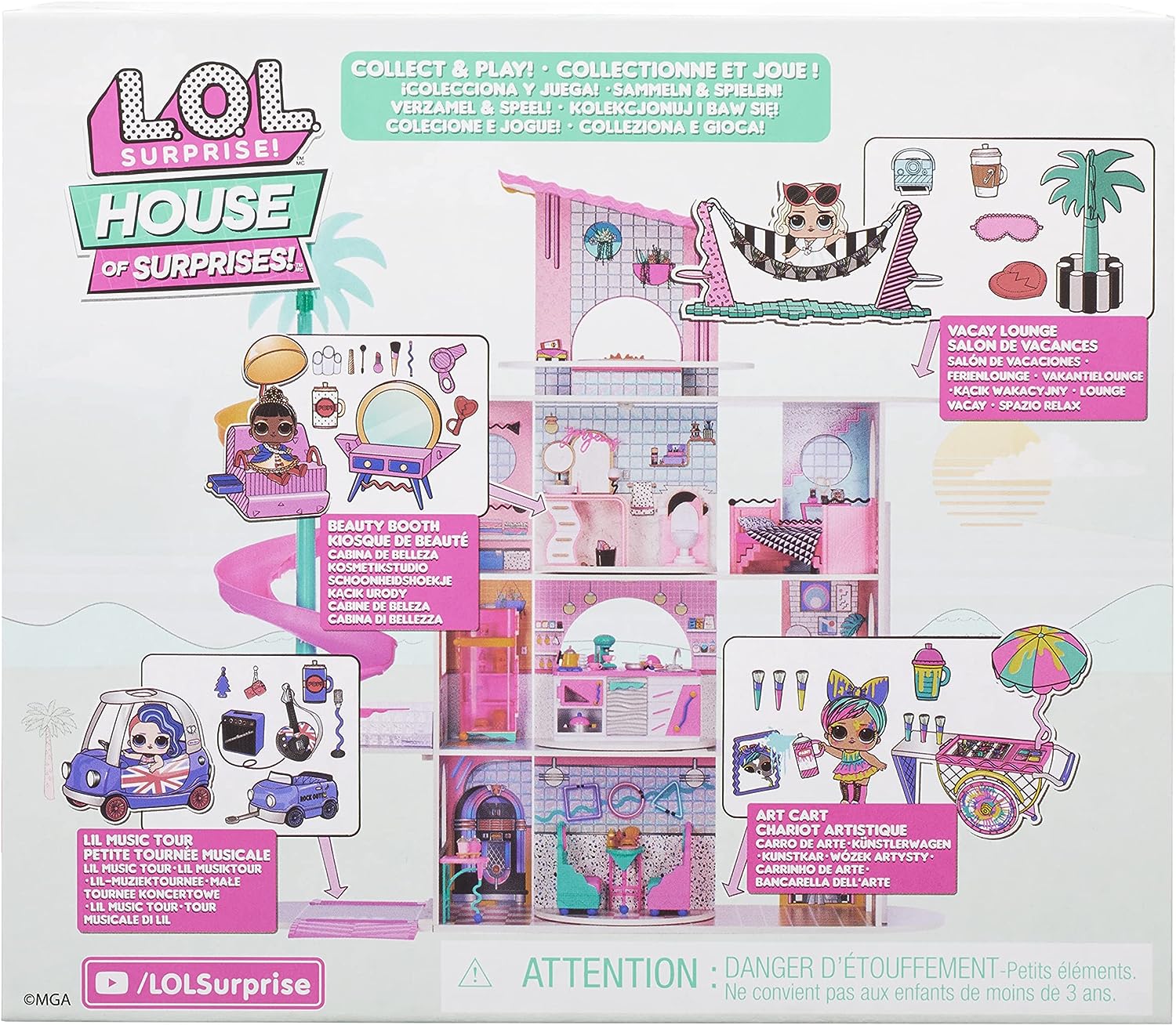 LOL House Surprise Playset
