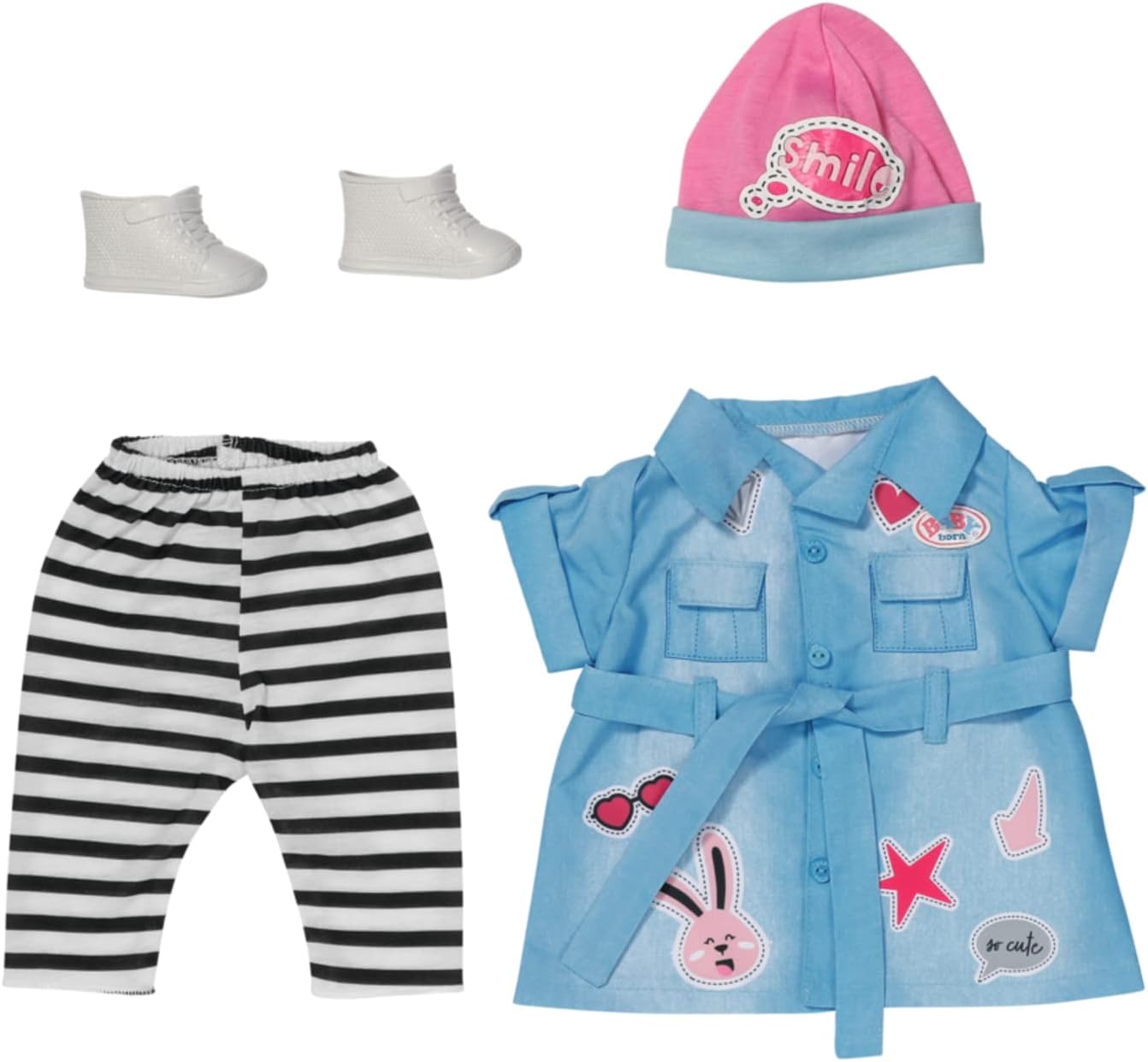Baby Born Vestido Vaquero Deluxe 43cm