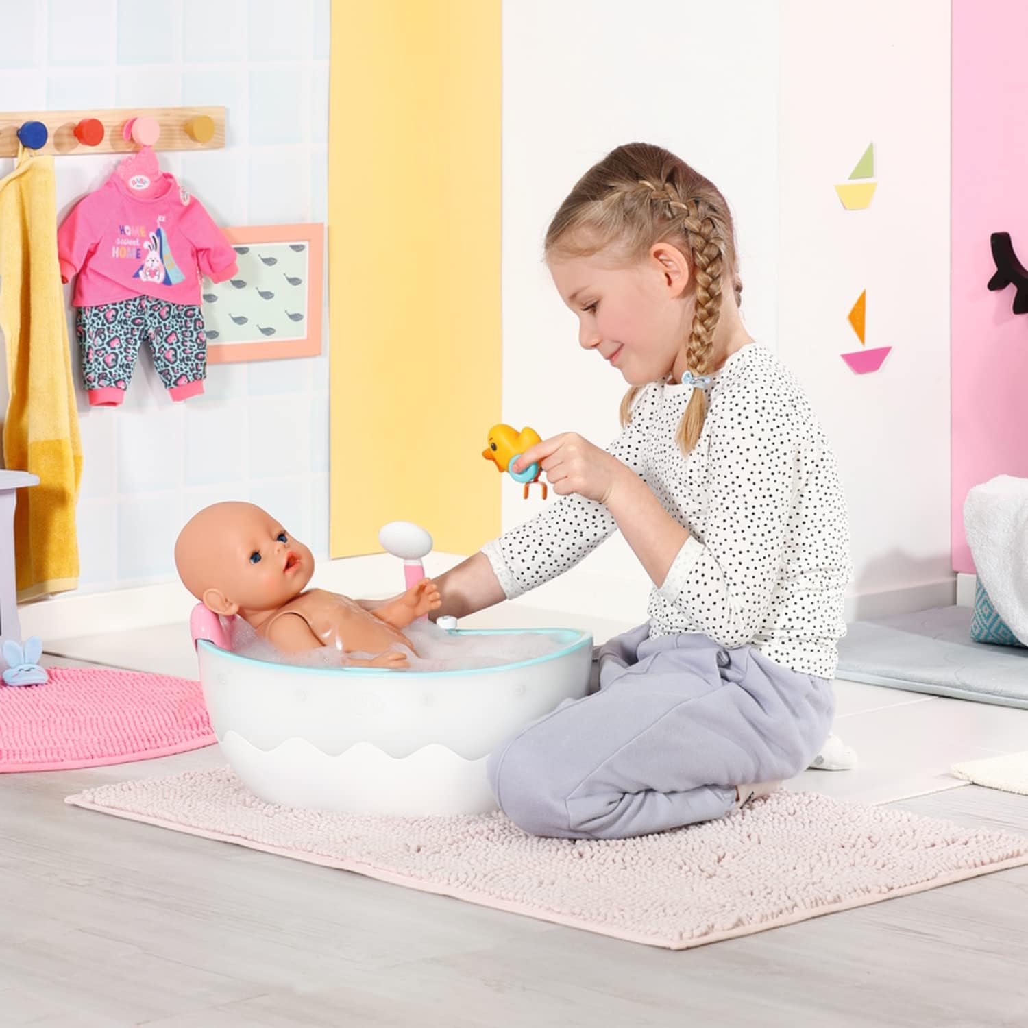 Baby Born Bañera con Luz y Sonido