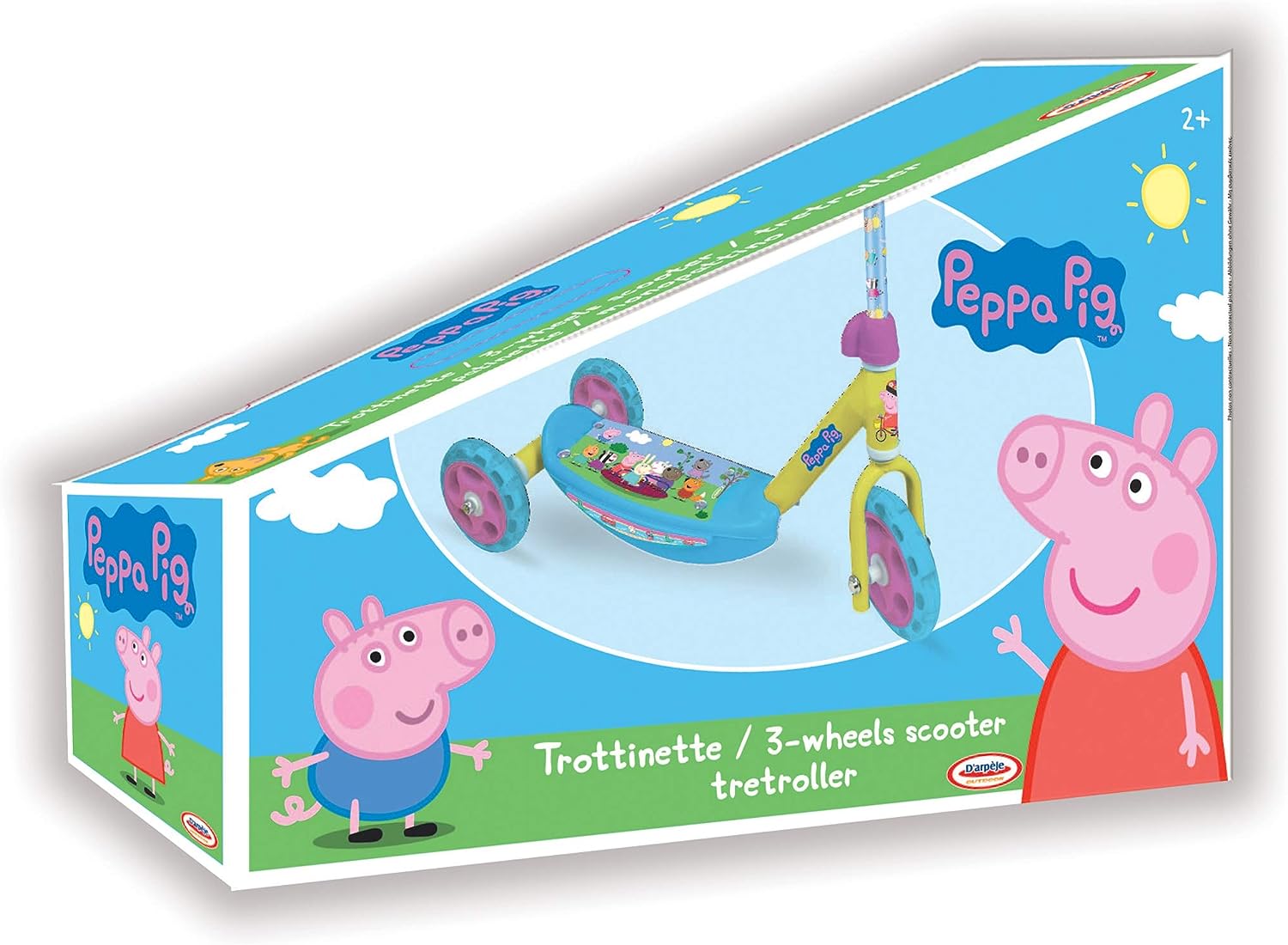 Peppa Pig Patinete 3 Ruedas