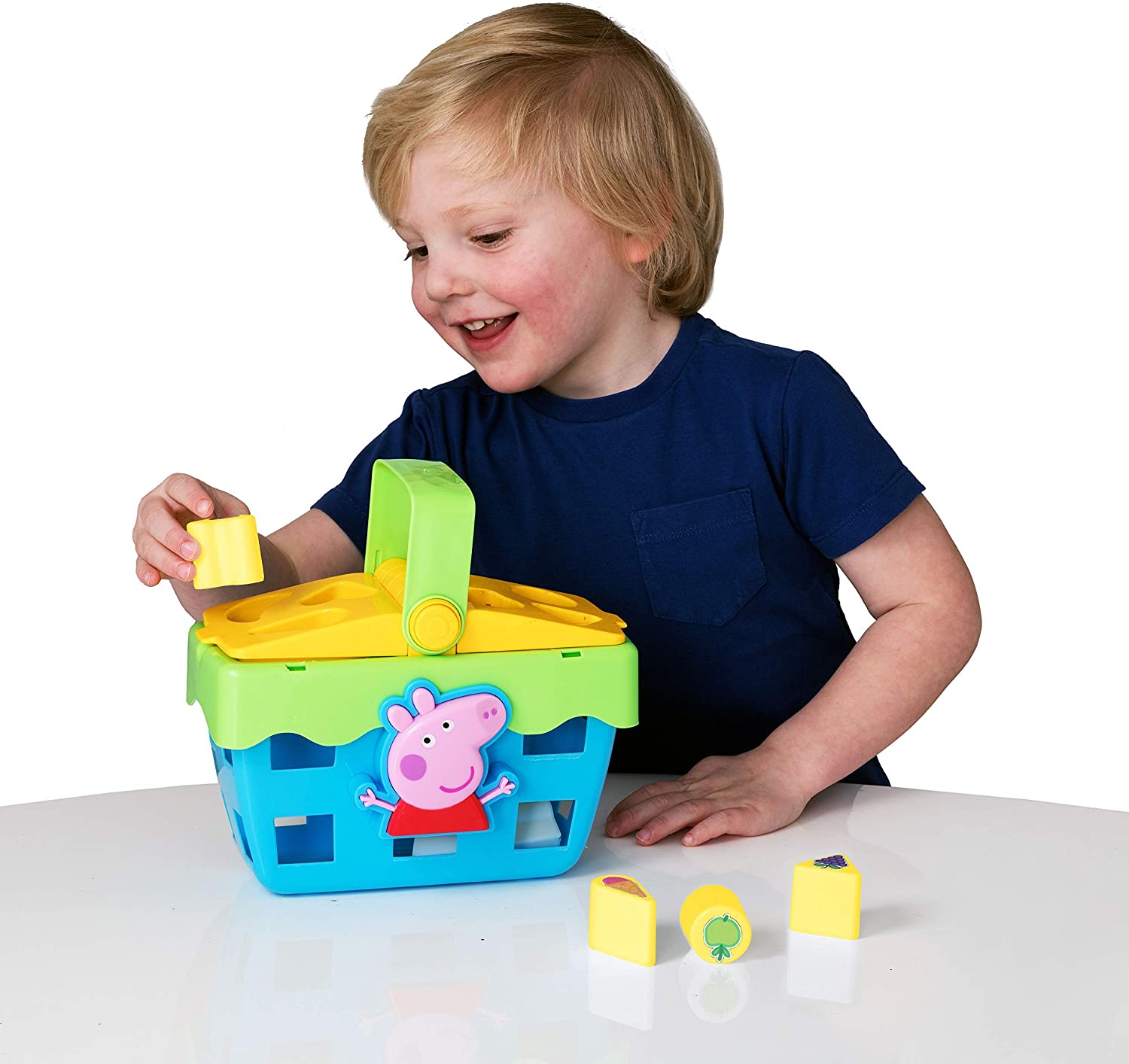 Peppa Pig Cesta Pícnic con Formas para Encajar