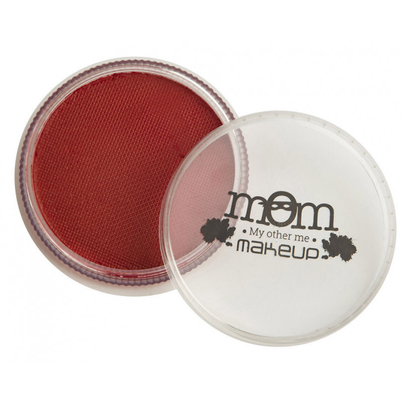 Pastilla de maquillaje al agua rojo