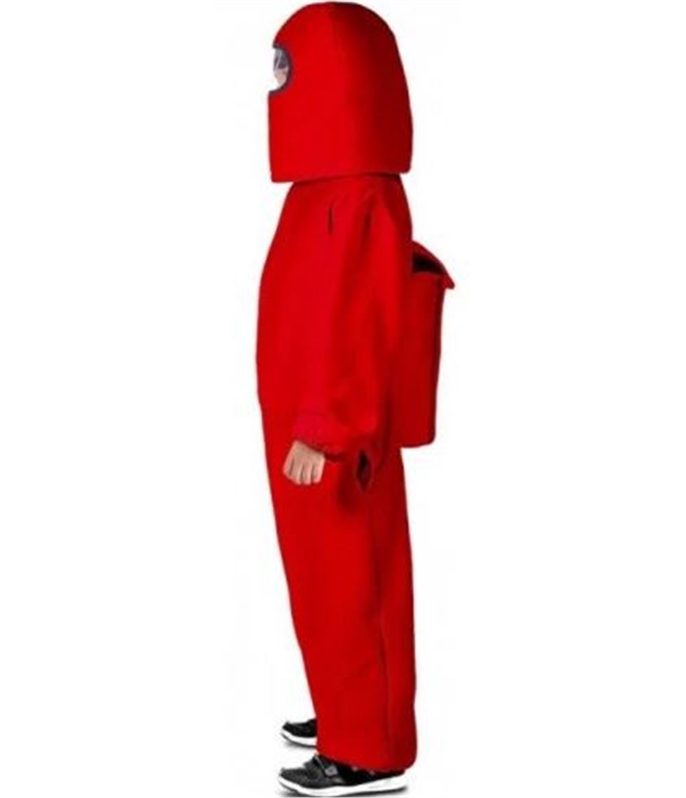 Disfraz Among Us Rojo 10-12 años