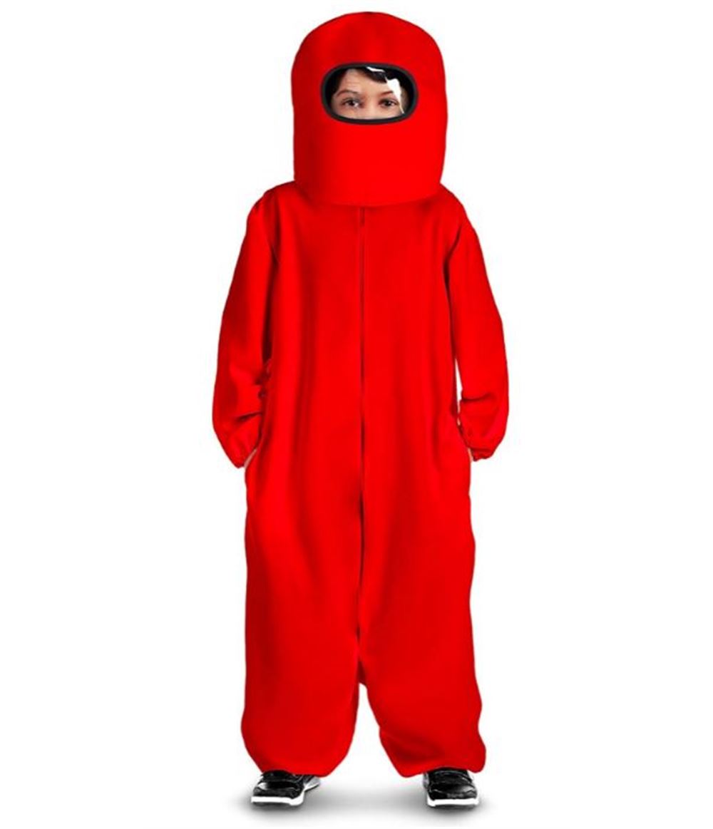 Disfraz Among Us Rojo 10-12 años