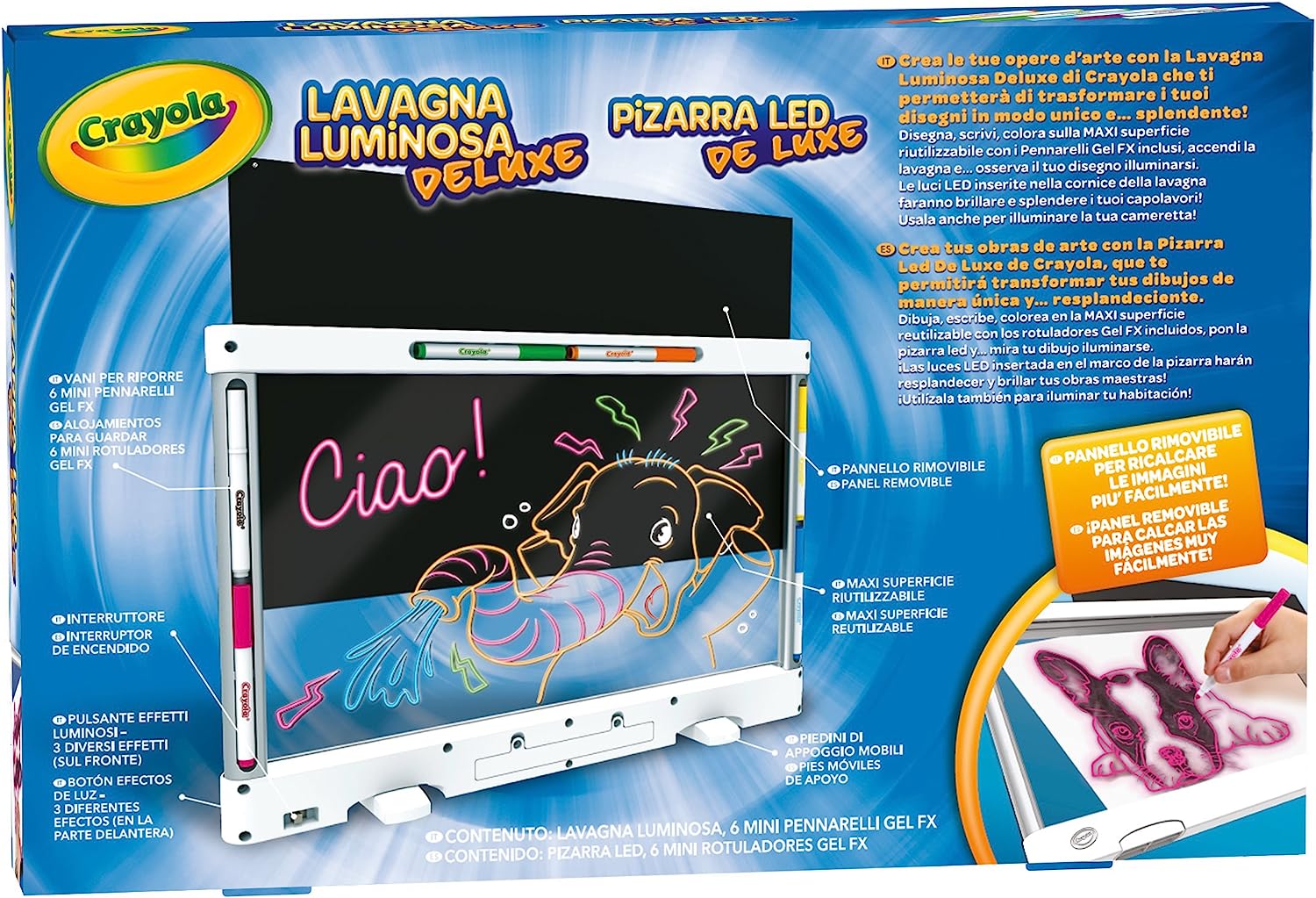 Pizarra LED Deluxe
