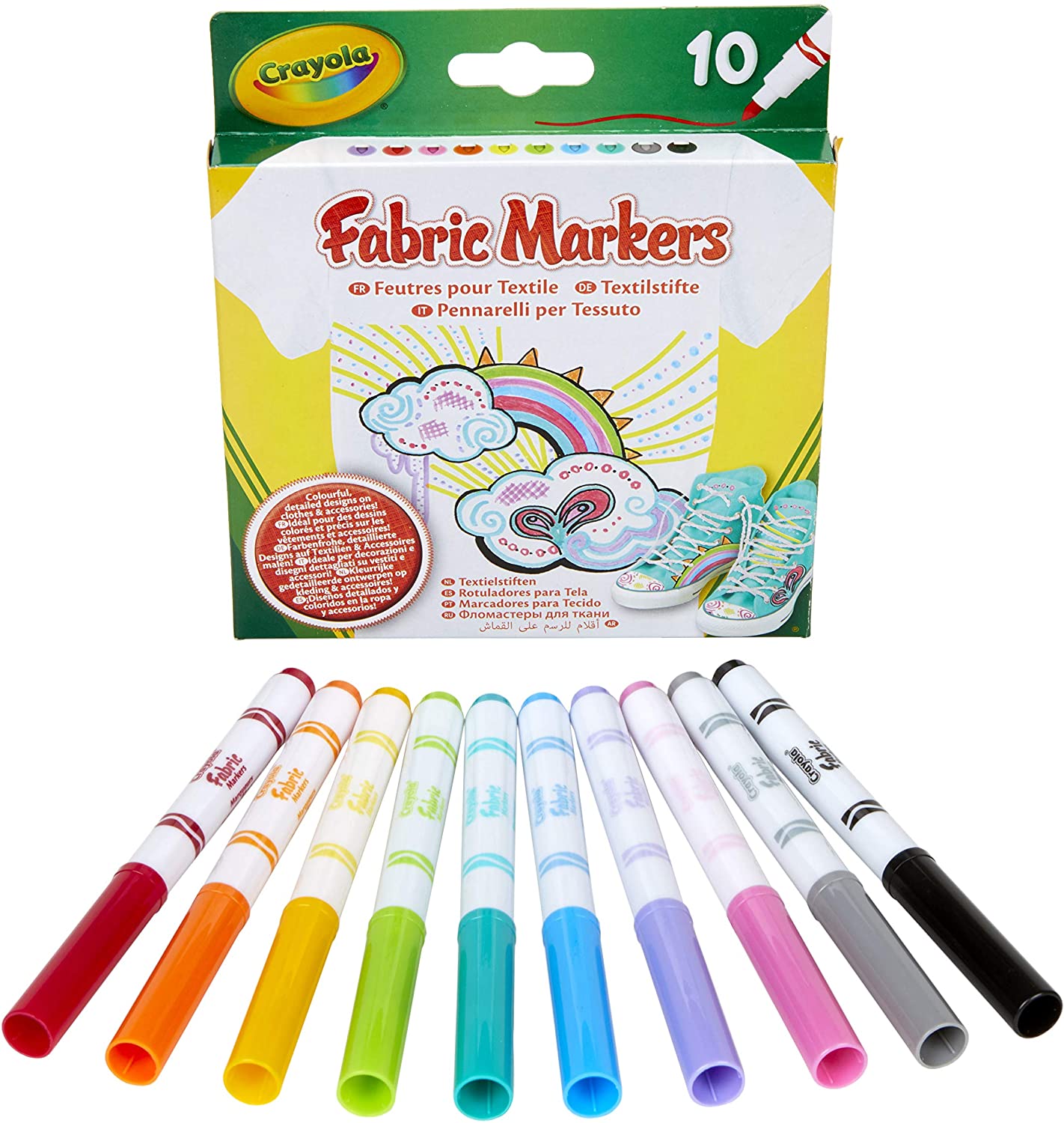 Crayola Super Tips rotuladores lavables colores pastel (12 uds.) desde 2,99  €