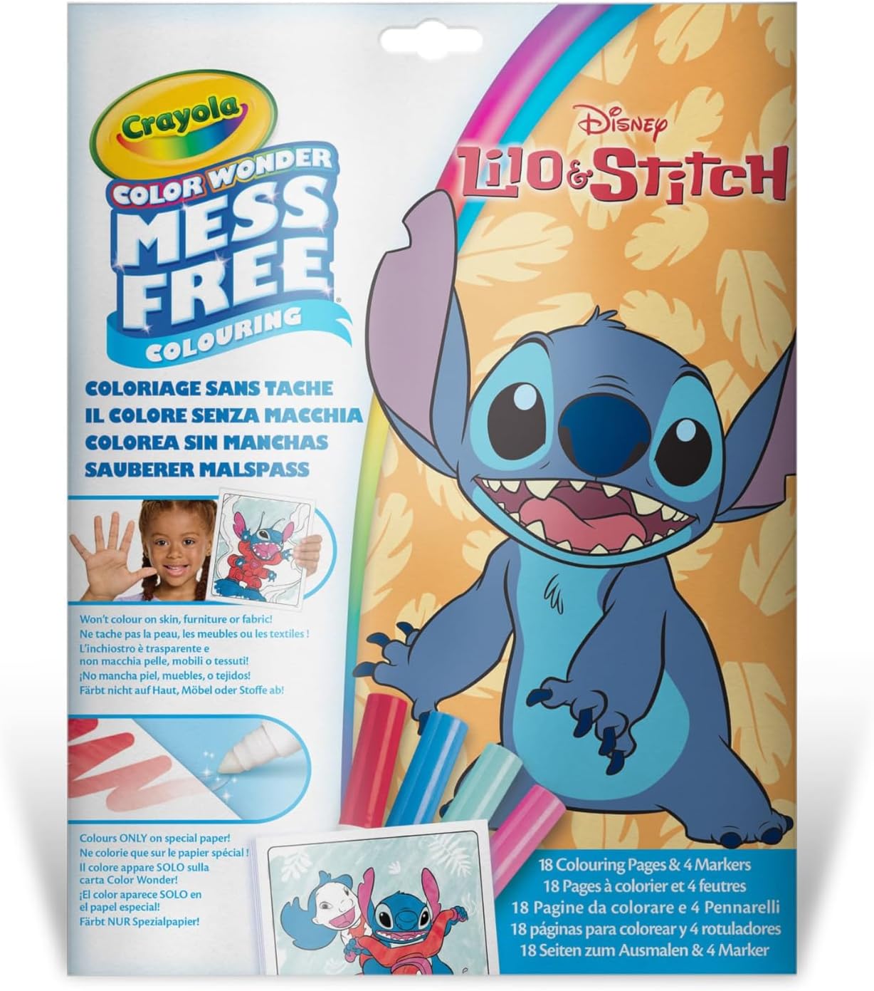 Color Wonder Lilo y Stitch - Colorea sin manchas
