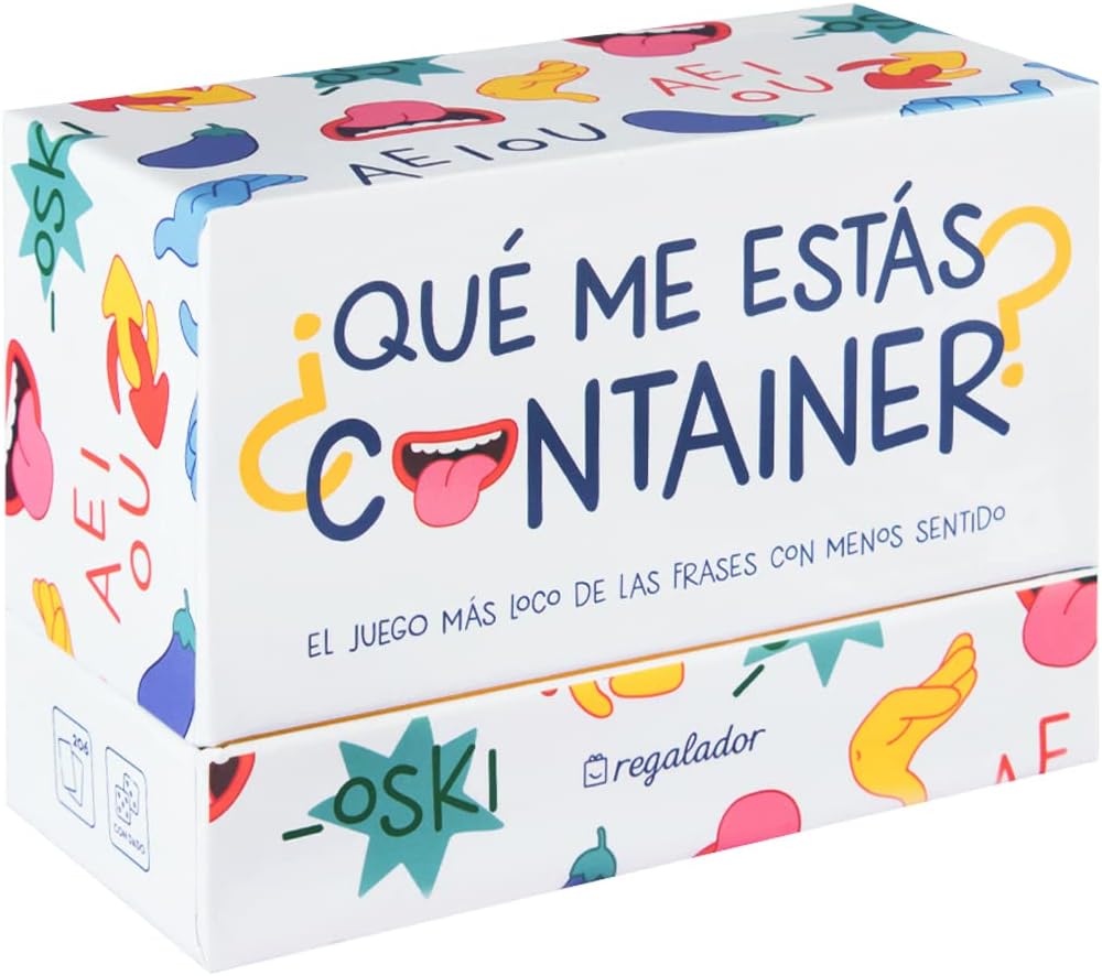 ¿Qué me estás container? Juego de mesa