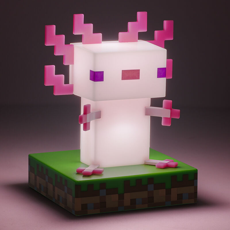 Lámpara Icon Minecraft Ajolote