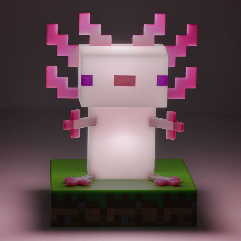 Lámpara Icon Minecraft Ajolote