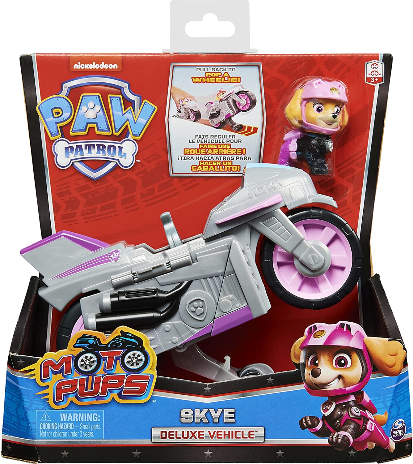 Skye Vehículo Moto Paw Patrol
