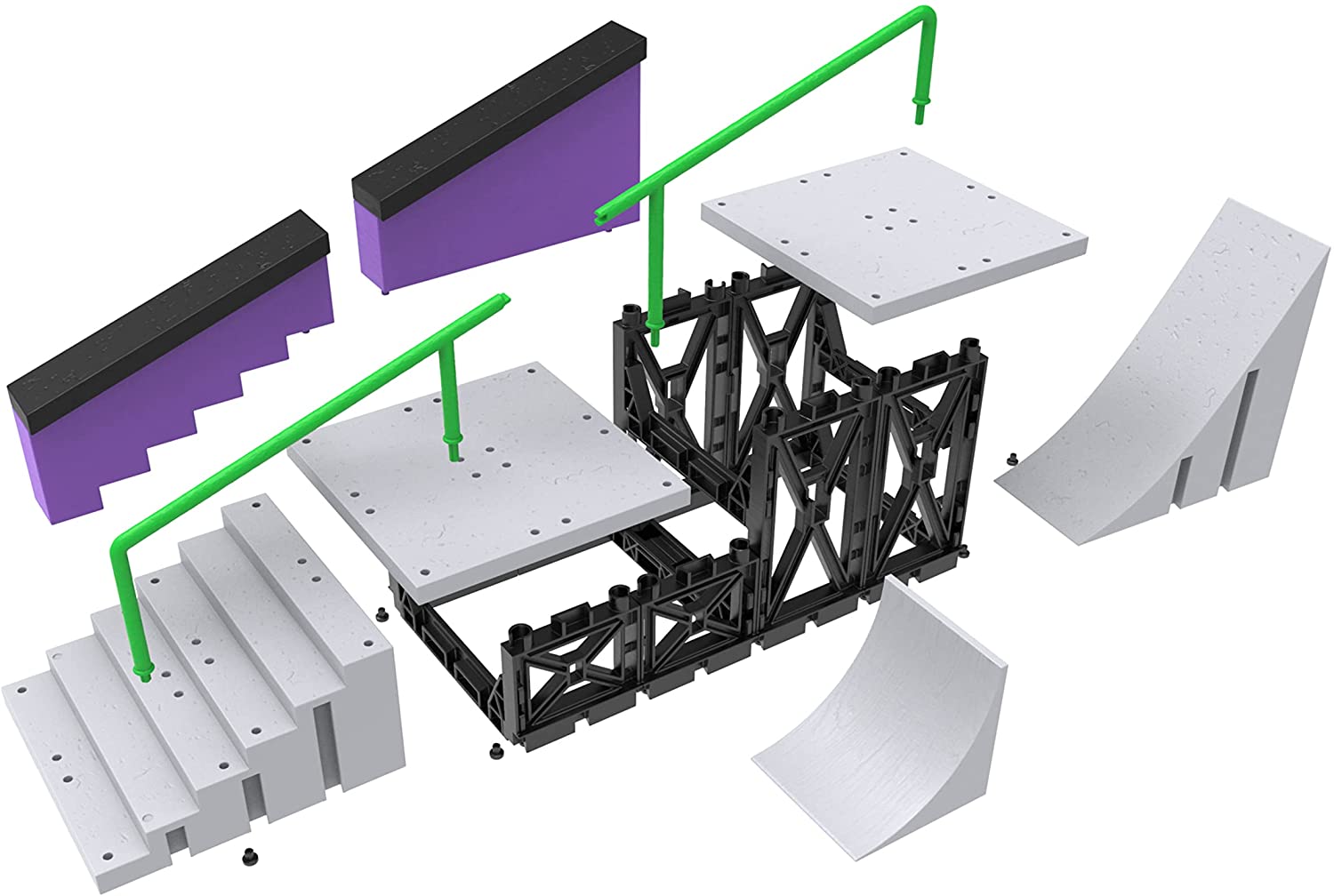 Tech Deck Nyjah Huston Skatepark