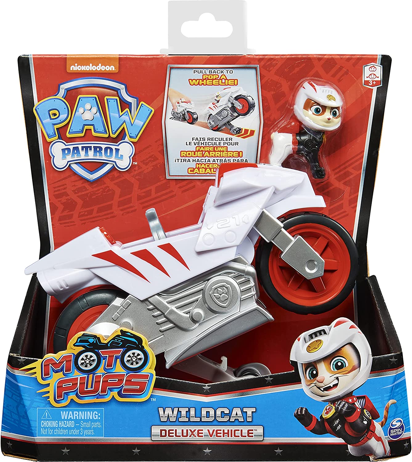 Paw Patrol Moto Pups Motorcycle Wild Cat