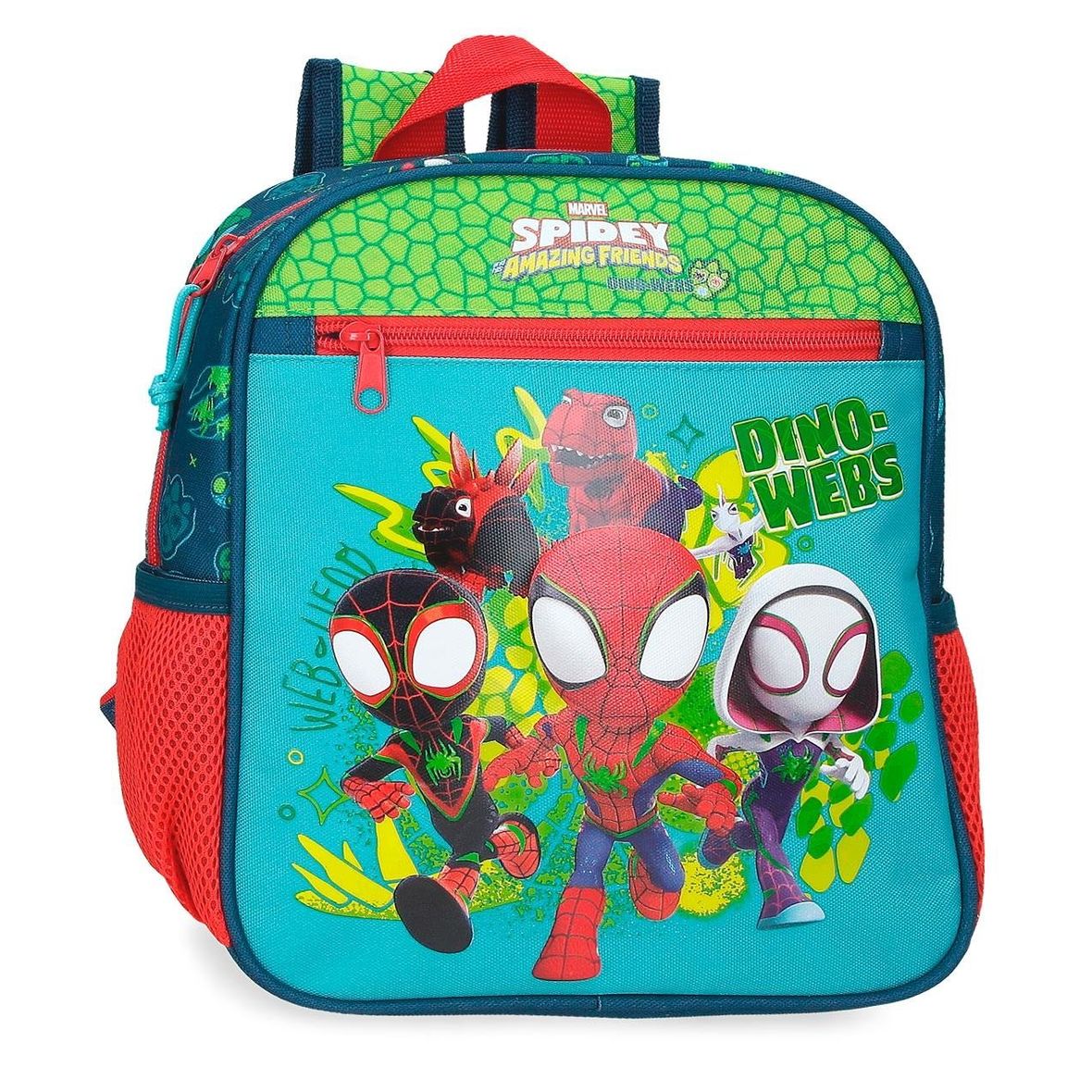 Spidey Mochila Adap. 28cm "Dino-Webs"