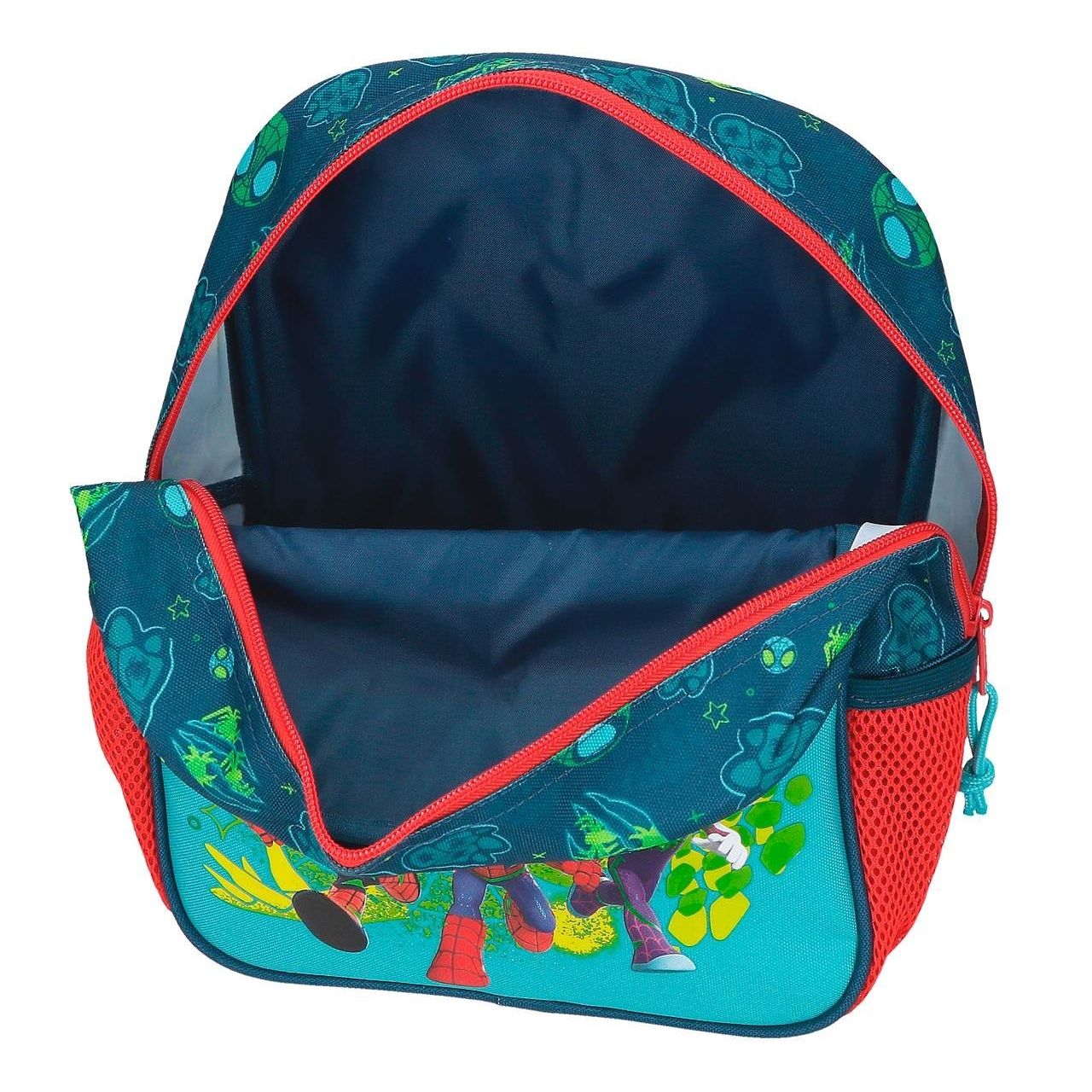 Spidey Mochila Adap. 28cm "Dino-Webs"