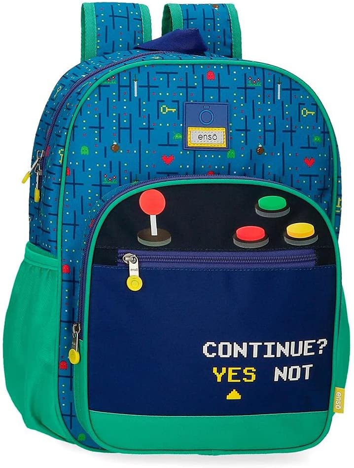 Enso Mochila Adap. 38cm "Gamer"