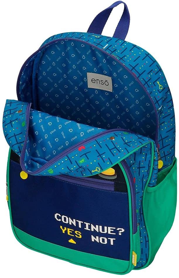 Enso Mochila Adap. 38cm "Gamer"