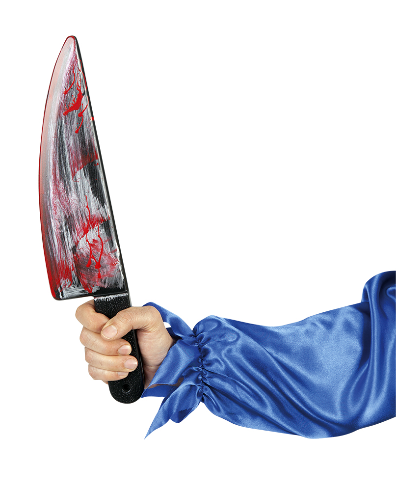 Cuchillo Destripador Sangriento 40cm