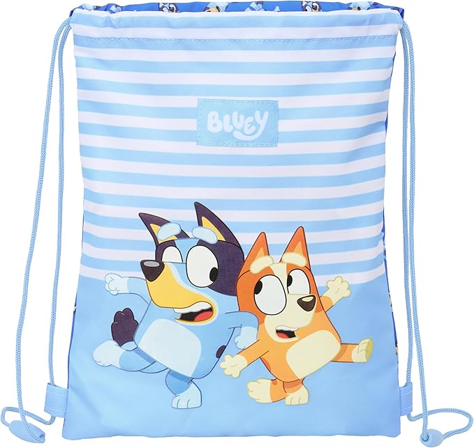Bluey Saco Plano Junior "Let's Play"