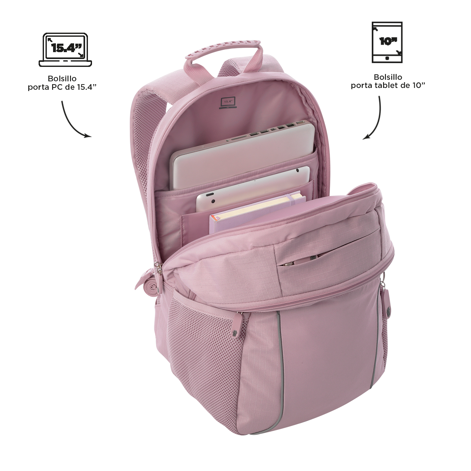 Mochila tablet y PC Cambri 2.0 - Keepsake Lilac