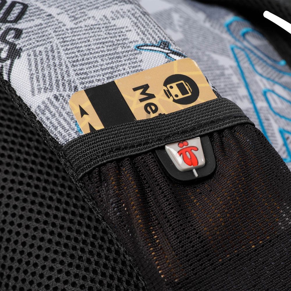 Mochila Escolar Adaptable a Carro - Newspaper